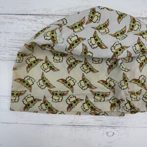 Baby Yoda Star Wars Euro‎ Style Scrub Hospital Cap Hat Nurse OR Tech